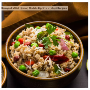 Banyard Millet Upma