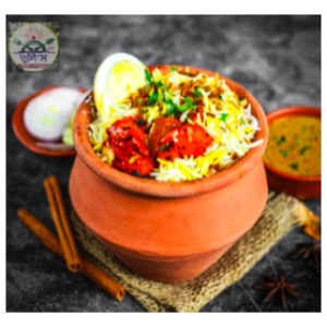 Dum chicken biryani (Saturday and Sunday)